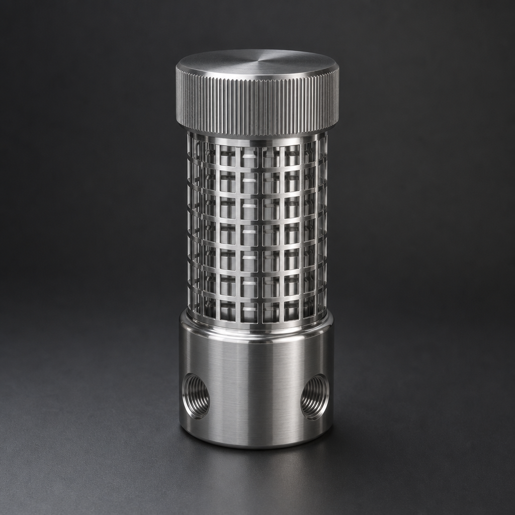 R+F FilterElements RF-H-137G analyser filter housing for NOx emission measurement
